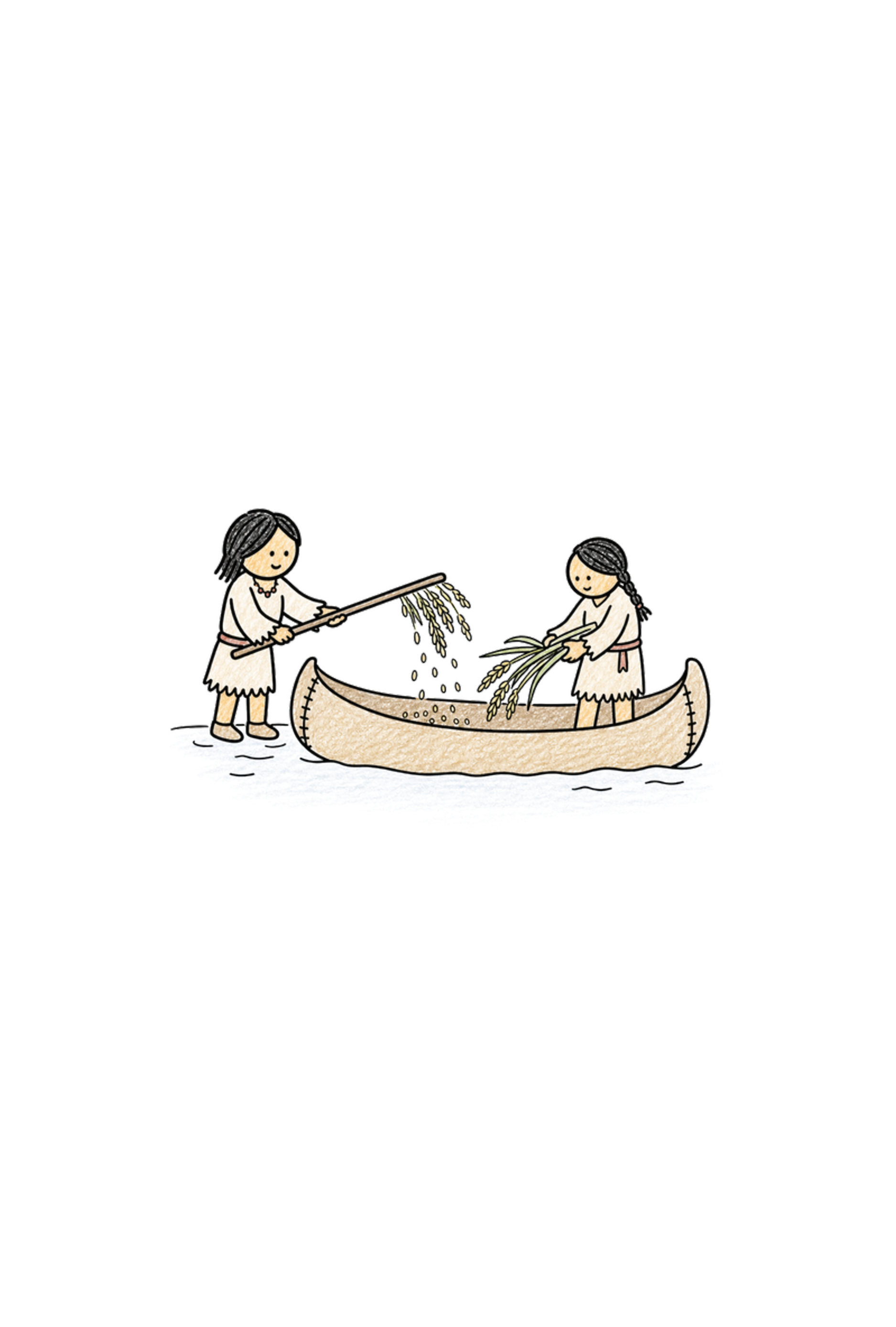 Opening illustration from The Story of Minnesota