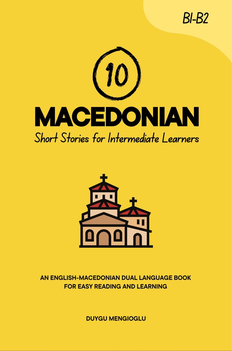 Cover of 10 Macedonian Short Stories for Intermediate Learners