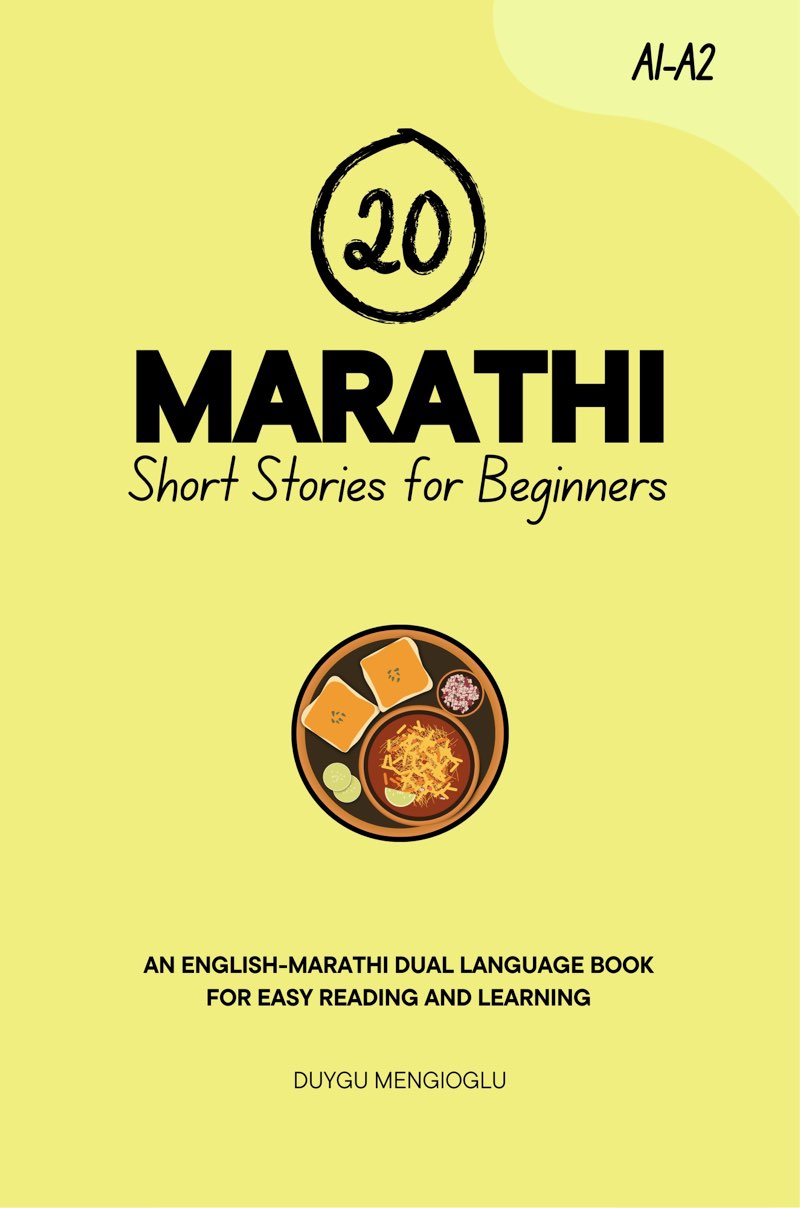 Cover of 20 Marathi Short Stories for Beginners