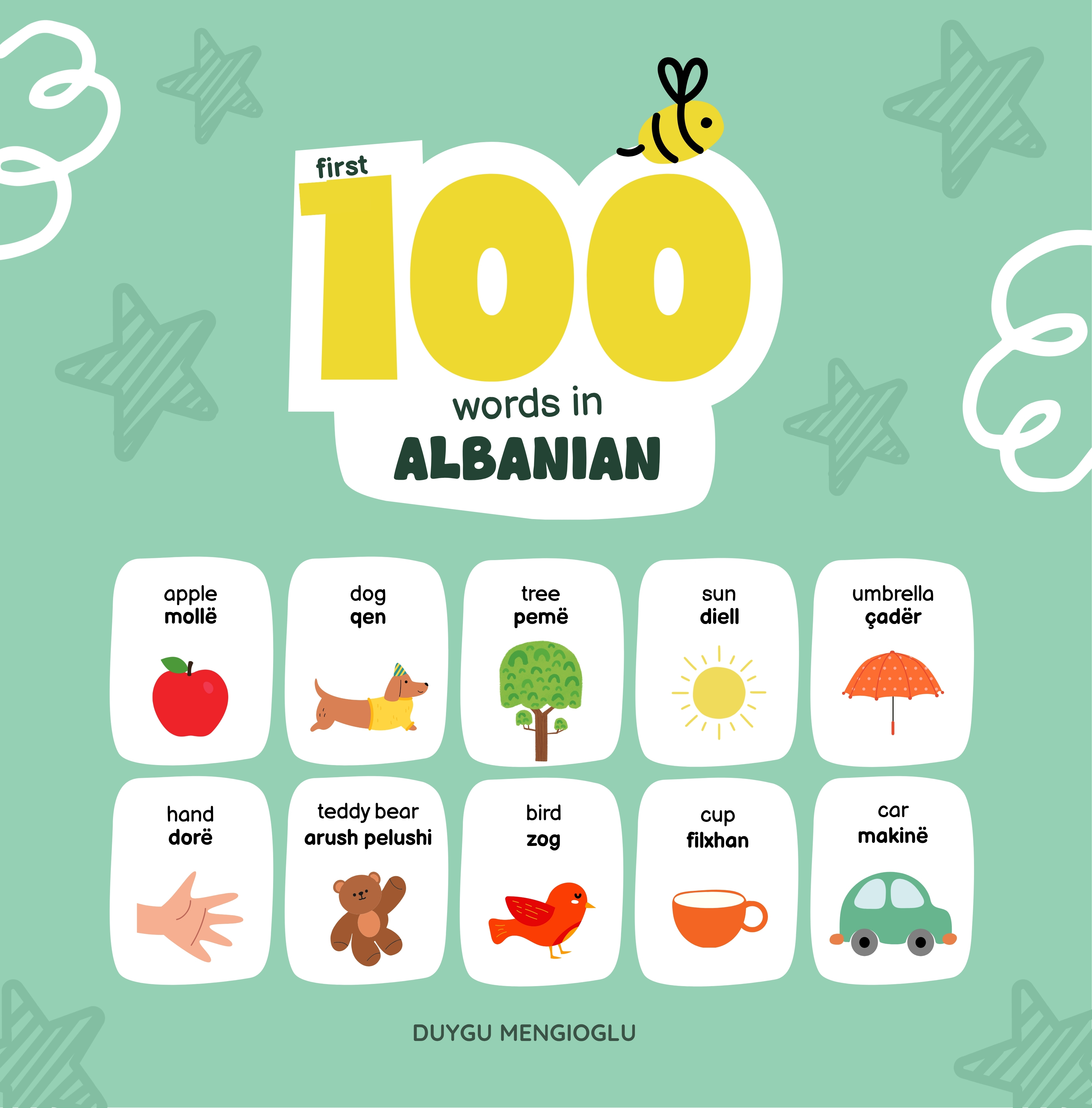 Cover of First 100 Words in Albanian