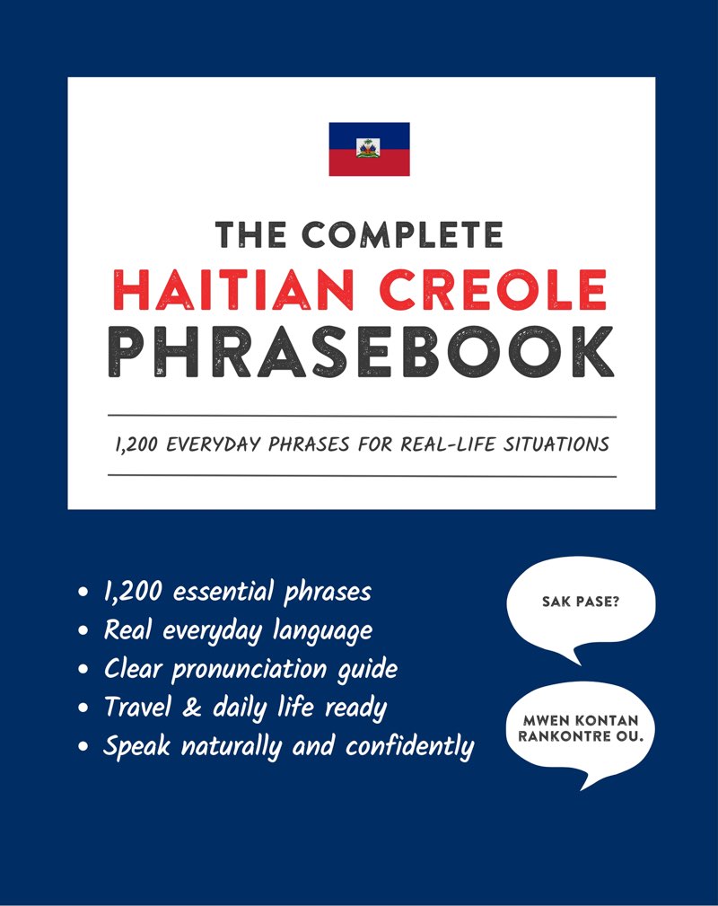 Cover of The Complete Haitian Creole Phrasebook