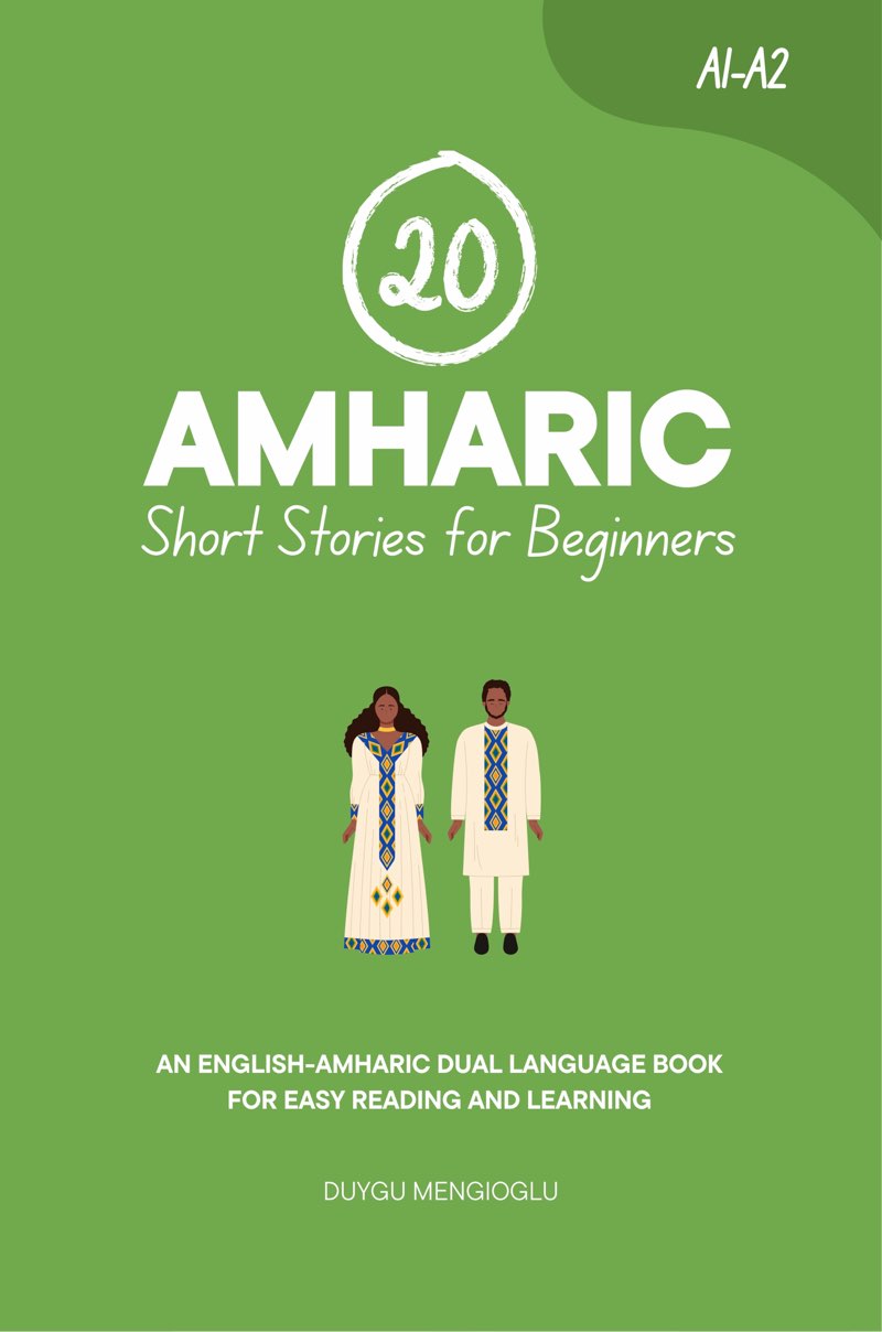 Cover of 20 Amharic Short Stories for Beginners