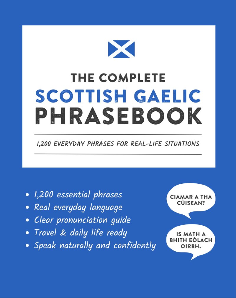 Cover of The Complete Scottish Gaelic Phrasebook