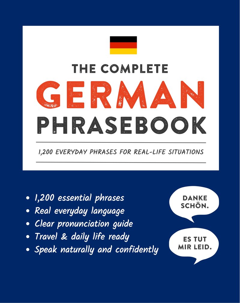 Cover of The Complete German Phrasebook