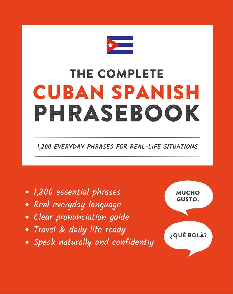 Cover of The Complete Cuban Spanish Phrasebook