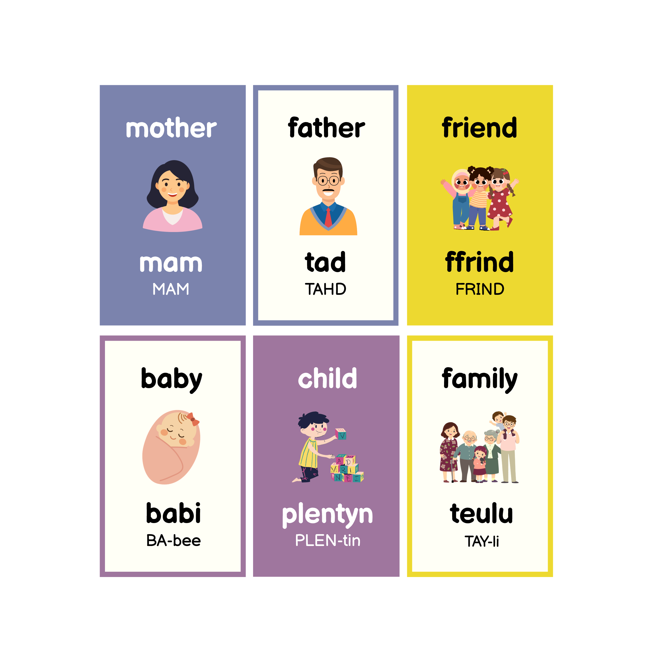 First 100 Words in Welsh — selected interior PDF page 18