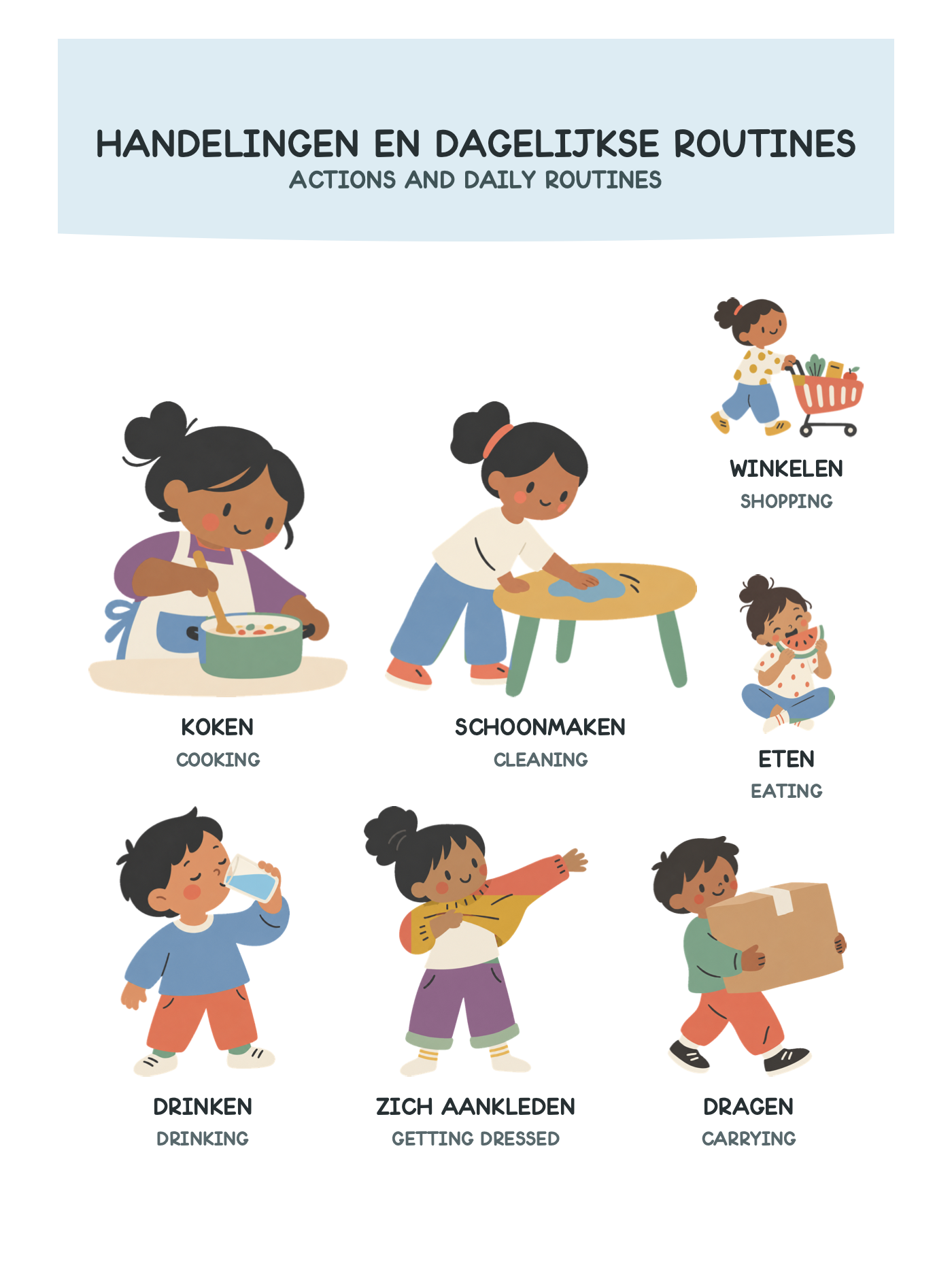 My First Bilingual Dutch-English Picture Book with 1,000+ Words — selected interior PDF page 72