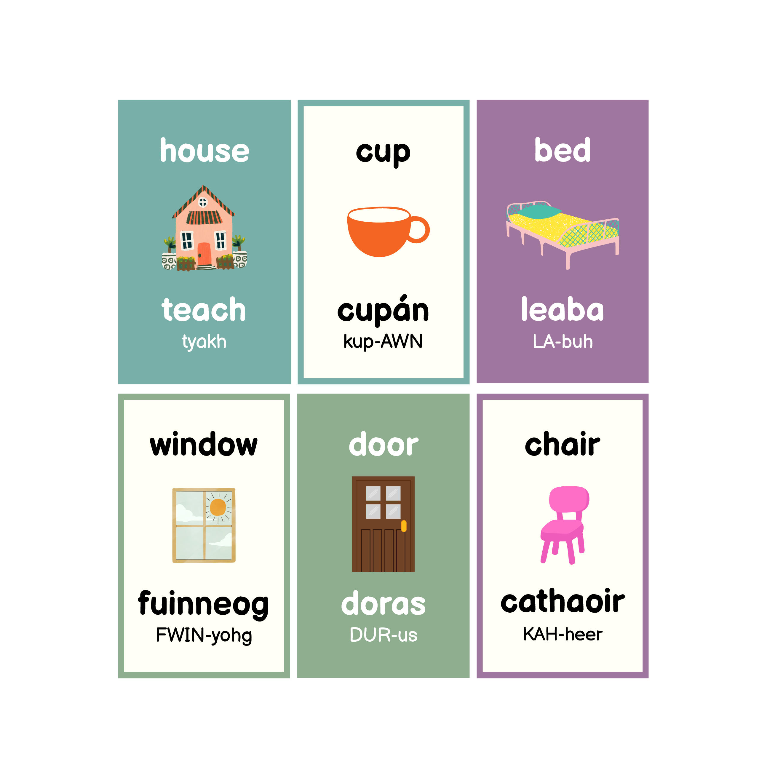 First 100 Words in Irish Gaelic — selected interior PDF page 30